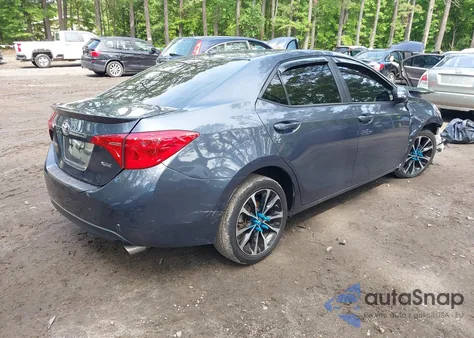 2017 Toyota Corolla Xse from USA, damaged, VIN 2T1BURHEXHC826454